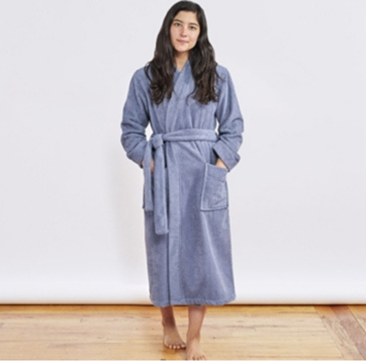 Unisex Air Weight Organic Robe – Lightweight, Quick-Drying & Breathable