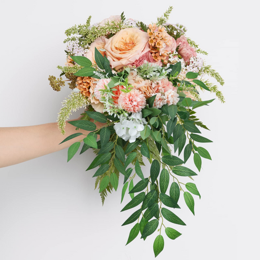 Artificial Italian Ruscus Stems with Eucalyptus - 25.6in