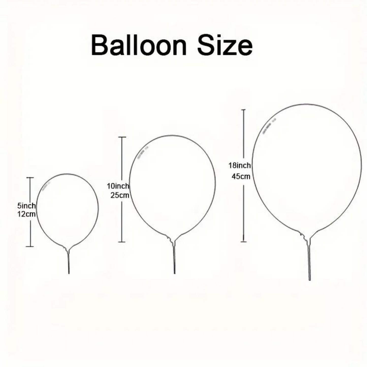 Assorted Color Rubber Balloons – Vibrant Party Decoration