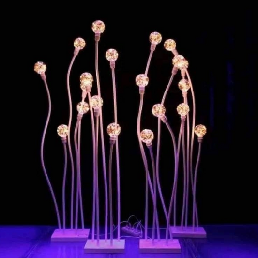 Romantic Bendable Fluorescent String Lights – Warm 2700K Glow