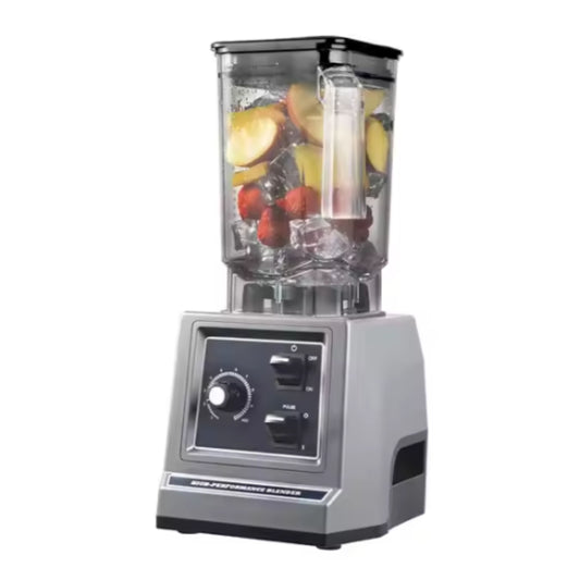 2L Commercial Blender – 2200W High-Power Smoothie & Soup Mixer with Pure Copper Motor