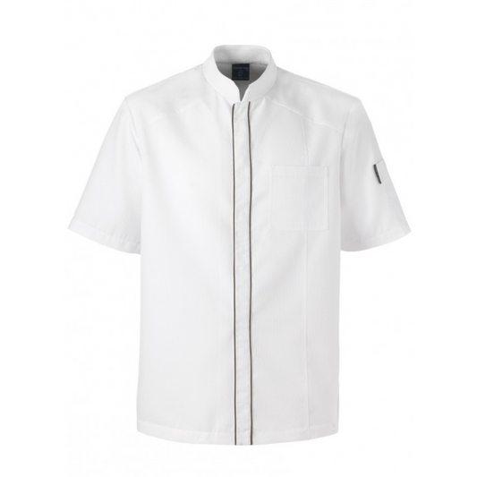 Men's Short-Sleeve Executive Chef Jacket