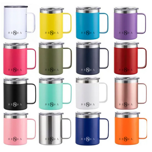 Stainless Steel 14oz Coffee Travel Mug