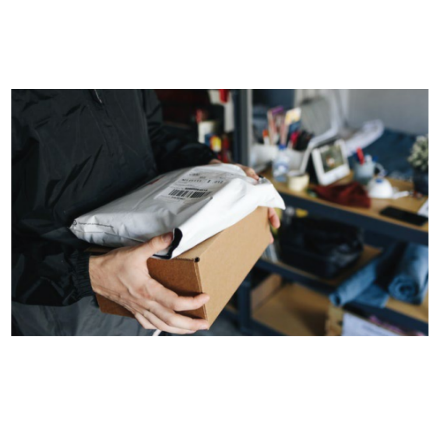 Compostable Mailer Bag – PBAT + PLA + Cornstarch Material, Customizable