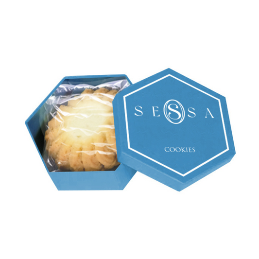 Luxury Custom Cookie Box with Imported Cookie – Blossom Spa Edition