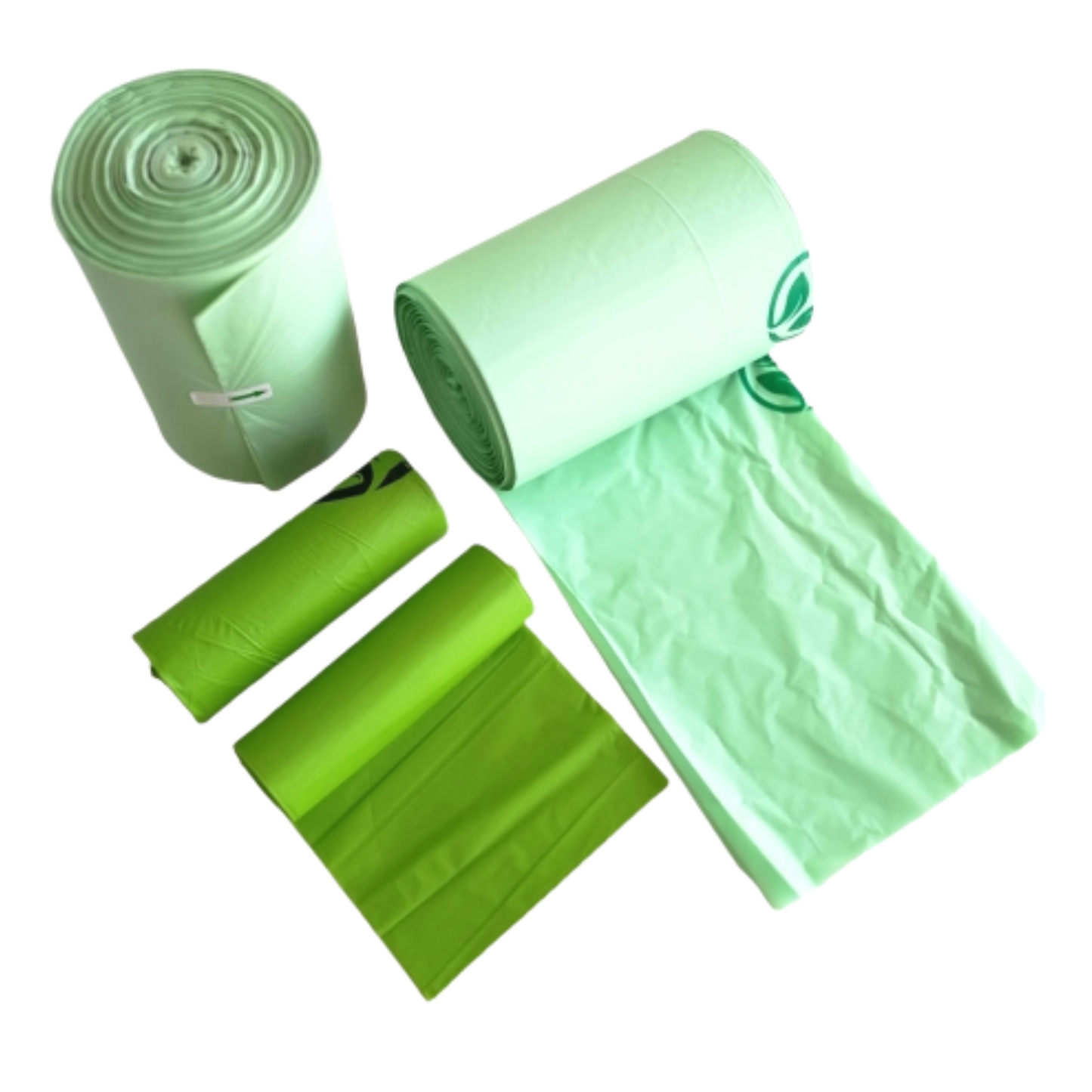 Cornstarch Trash Bags – Compostable, PBAT + PLA + Cornstarch Material