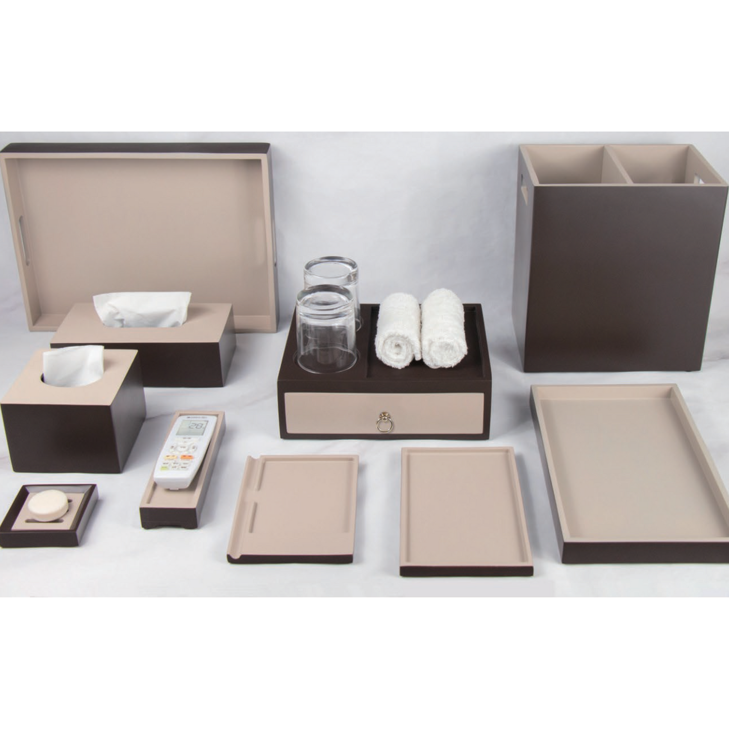 YTX-2083 Countertop Toiletry Dispenser – Modern & Functional