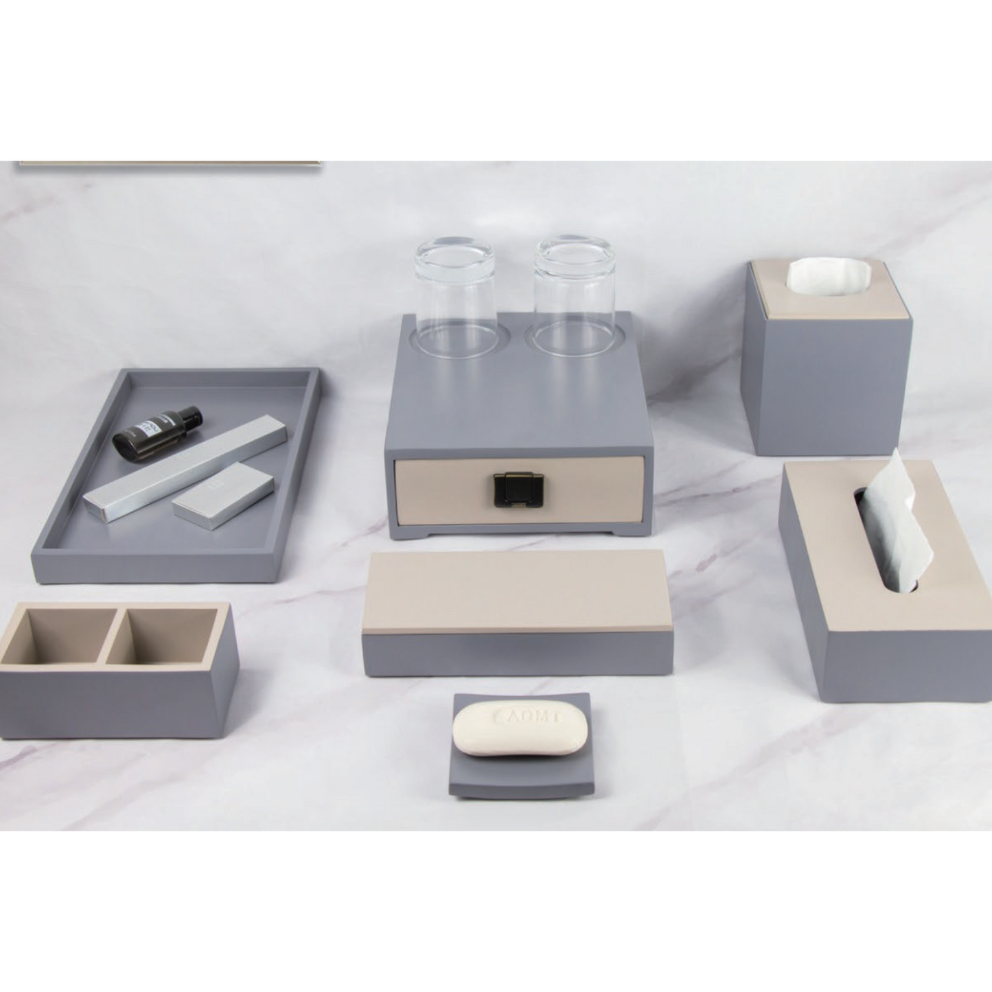 YTX-2088 Countertop Toiletry Dispenser – Stylish & Functional