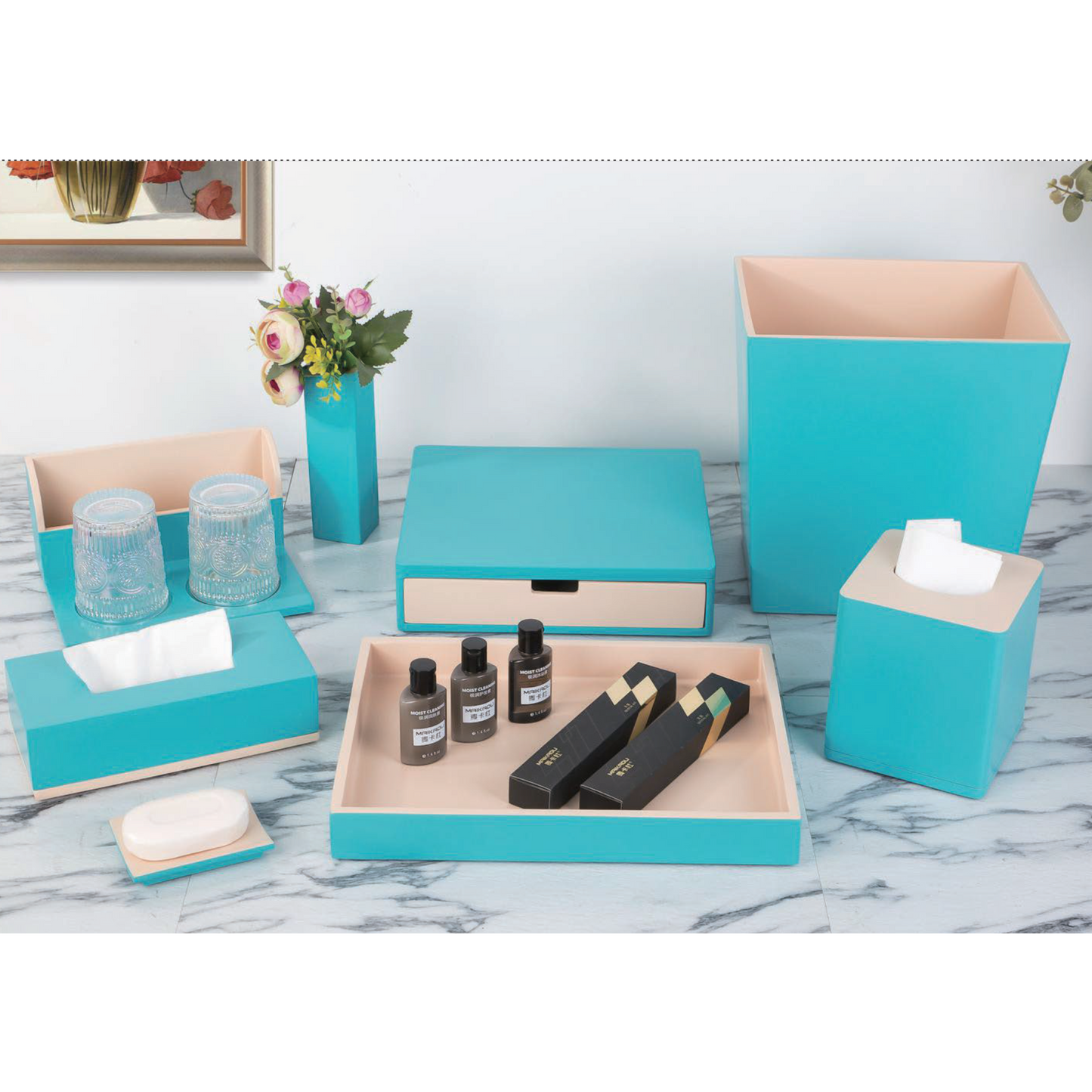 YTX-2070 Countertop Toiletry Dispenser – Modern & Functional