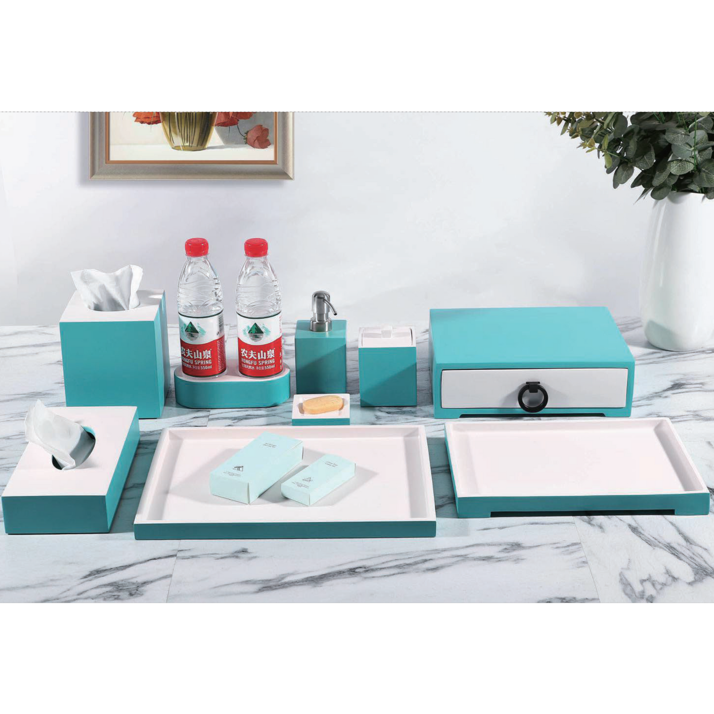 YTX-2044 Countertop Toiletry Dispenser – Sleek & Functional