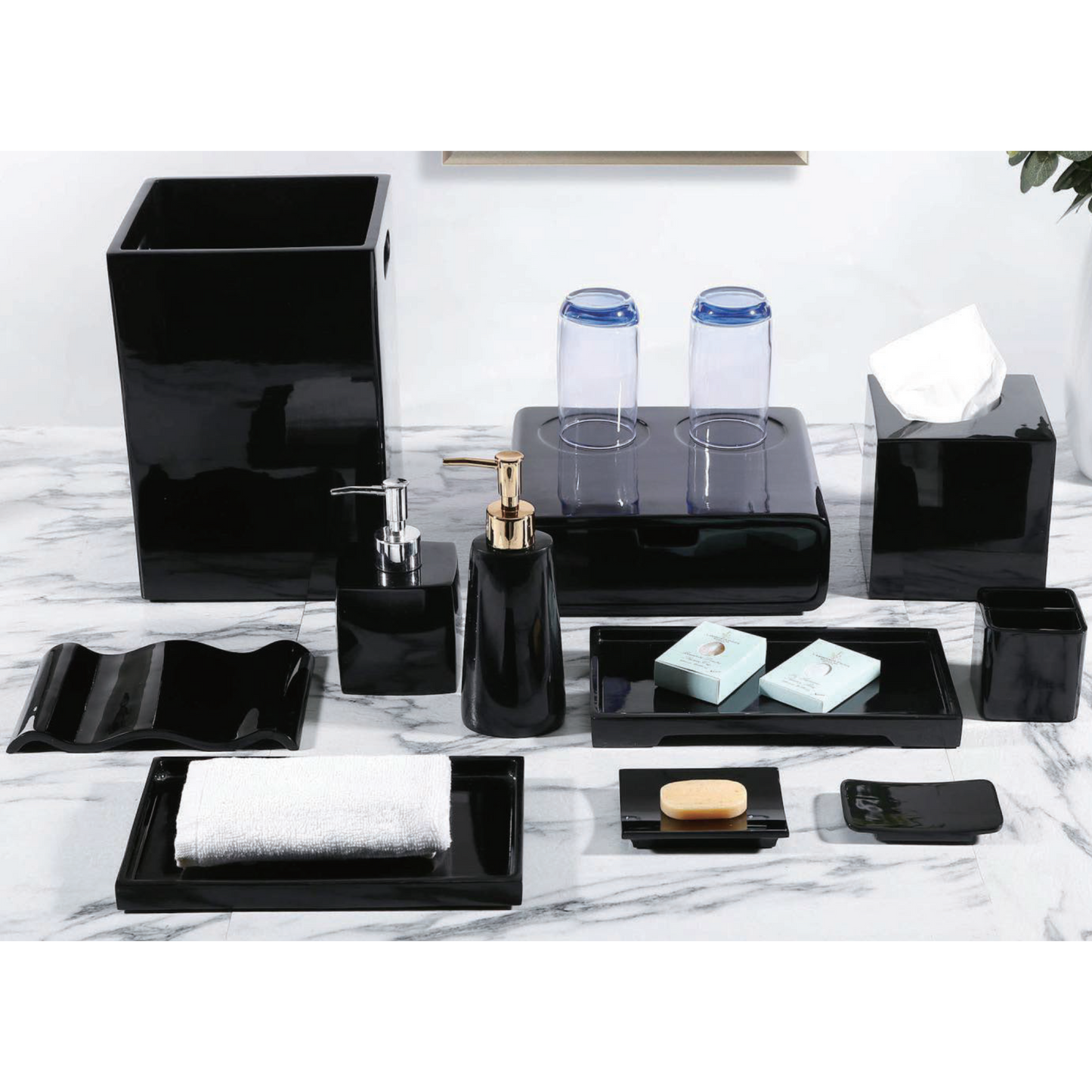 YTX-2055 Countertop Toiletry Dispenser – Sleek & Functional