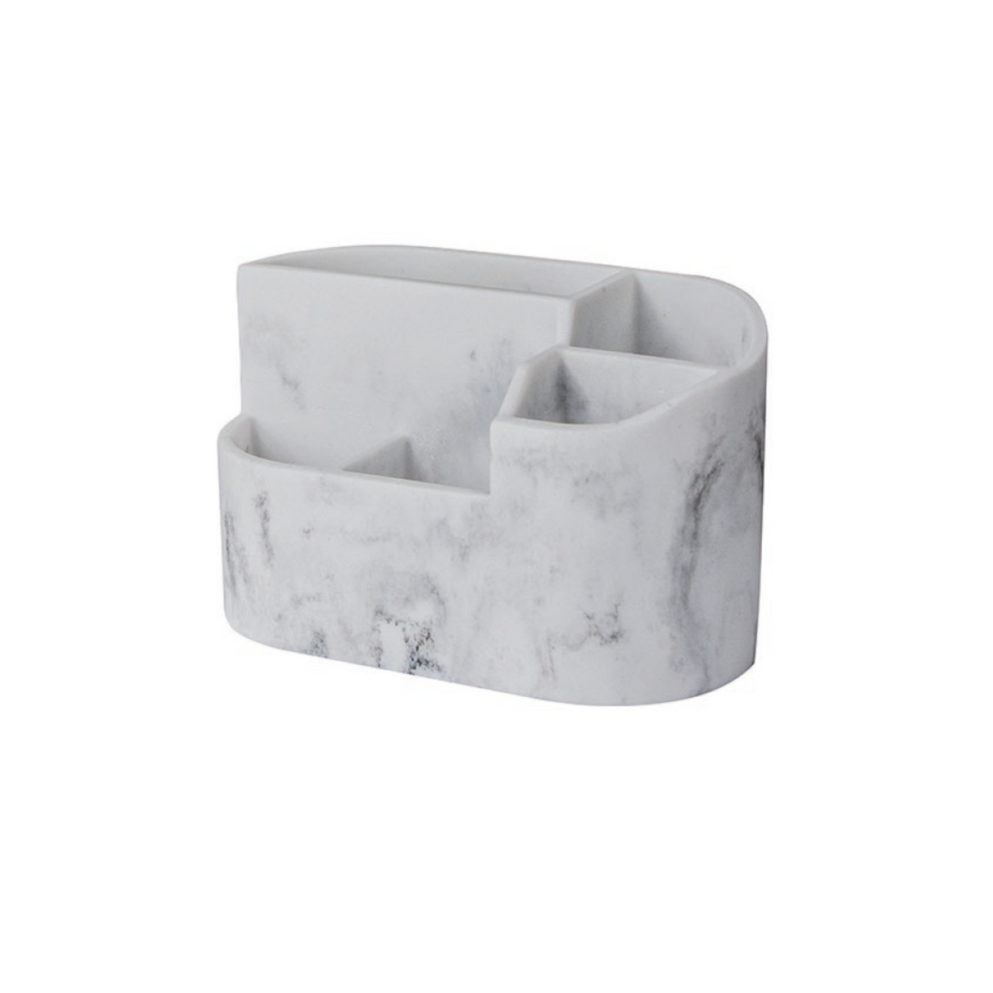YTX-3101 Countertop Toiletry Dispenser with Multi-Compartment Storage