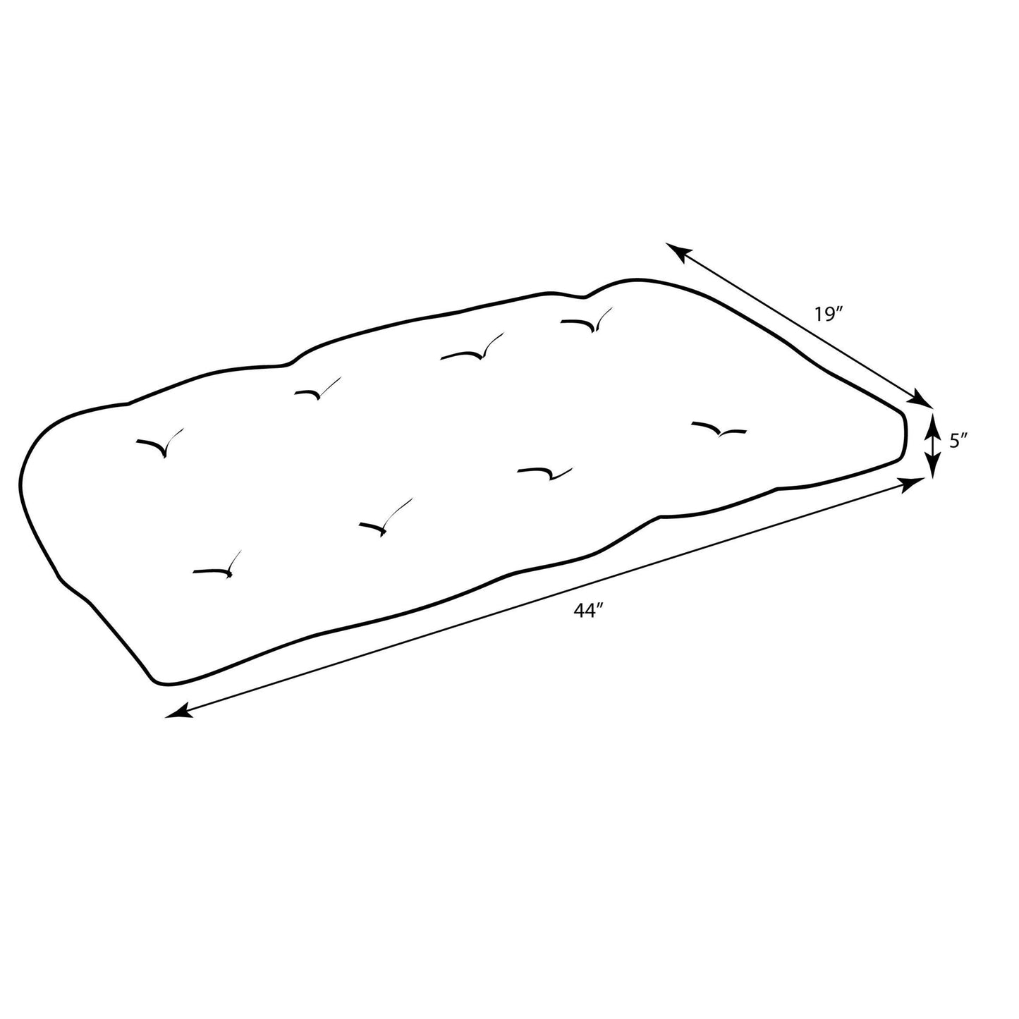 Water & Fade-Resistant Outdoor Chair Cushions