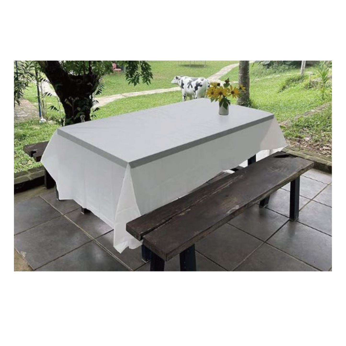 Disposable Tablecloth – PBAT + PLA + Cornstarch Material, Customizable