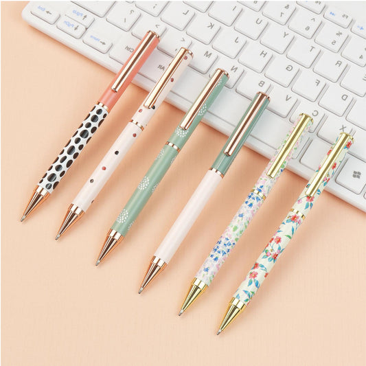 Custom Printed 3-Piece Pen Set for Women – Personalized Box Option