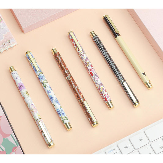 Premium Custom Printed Gel Ink Pen Set for Women with Gift Box Option