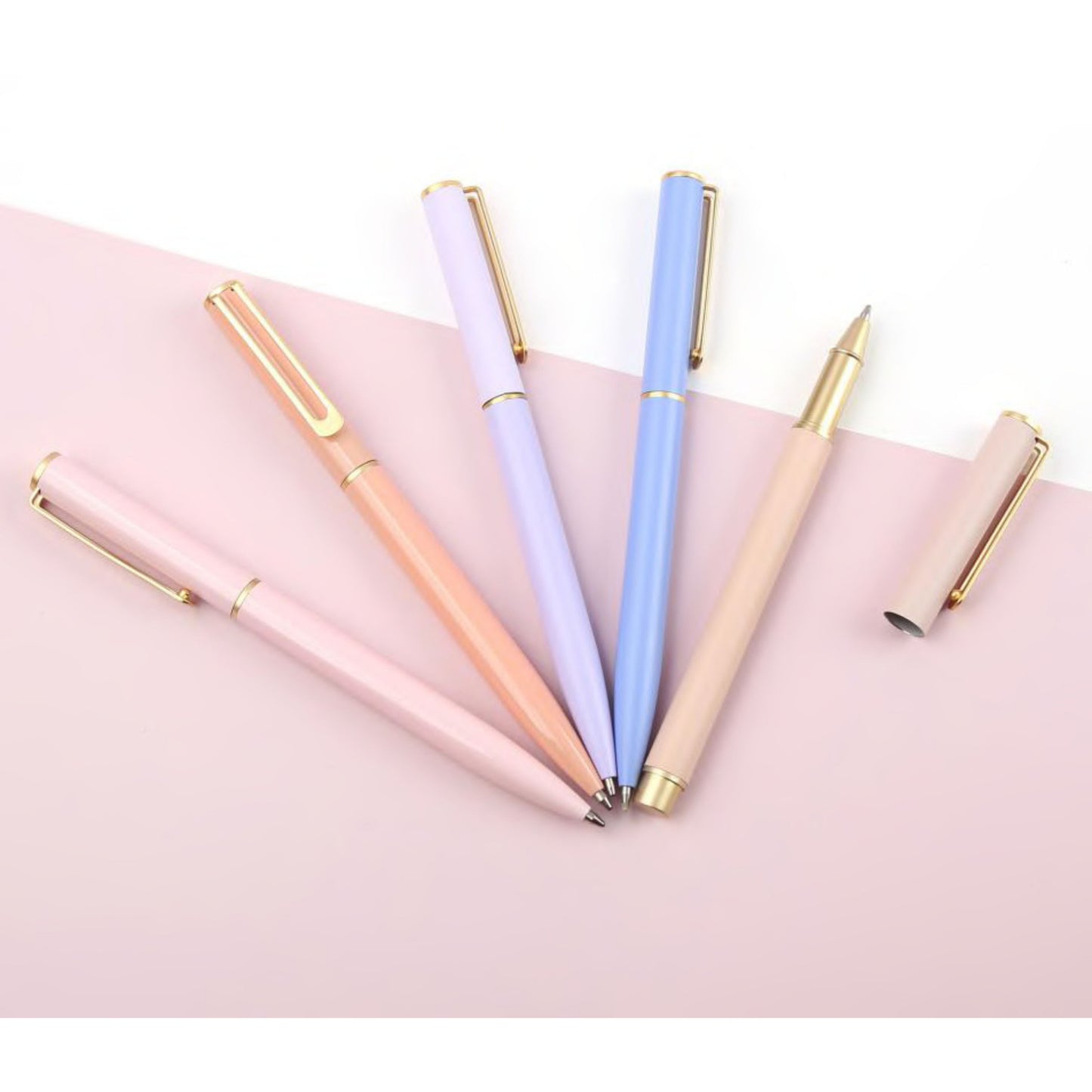 Affordable Custom Logo Metal Ballpoint Pen for Women and Office Gifts