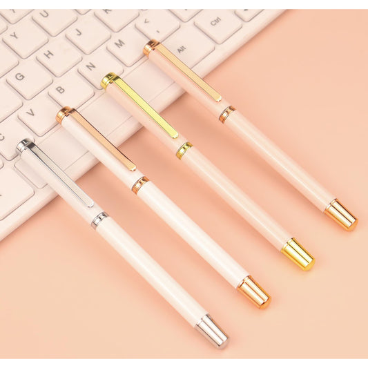 Custom 0.5mm Gel Ink Rollerball Pen with Personalized Color and Text
