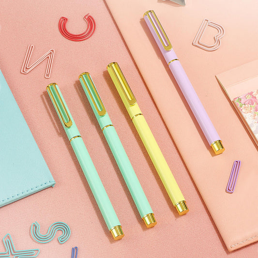 Custom 0.5mm Gel Ink Rollerball Pen with Personalized Logo