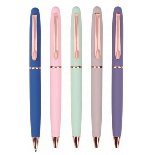 Premium Soft Touch Ballpoint Pen with Custom Branding
