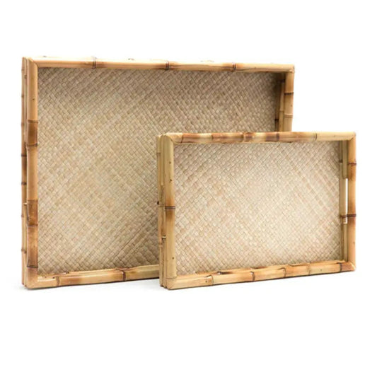 Bamboo Food Delivery Tray – Sustainable & Durable Serving Solution