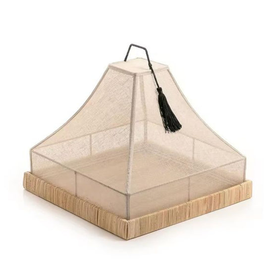 Bamboo Food Delivery Tray – Eco-Friendly & Sturdy Serving Solution