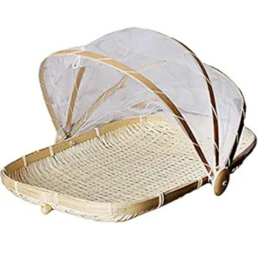 Bamboo Food Delivery Tray – Eco-Friendly & Durable Serving Solution