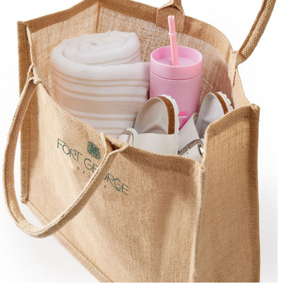 Eco-Friendly Jute Beach Bag – Durable & Stylish (38×7×31cm)