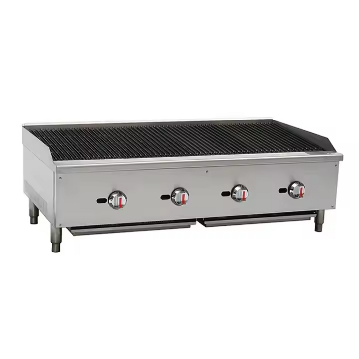Gas Char Grill – 4-Burner Commercial Grilling Station