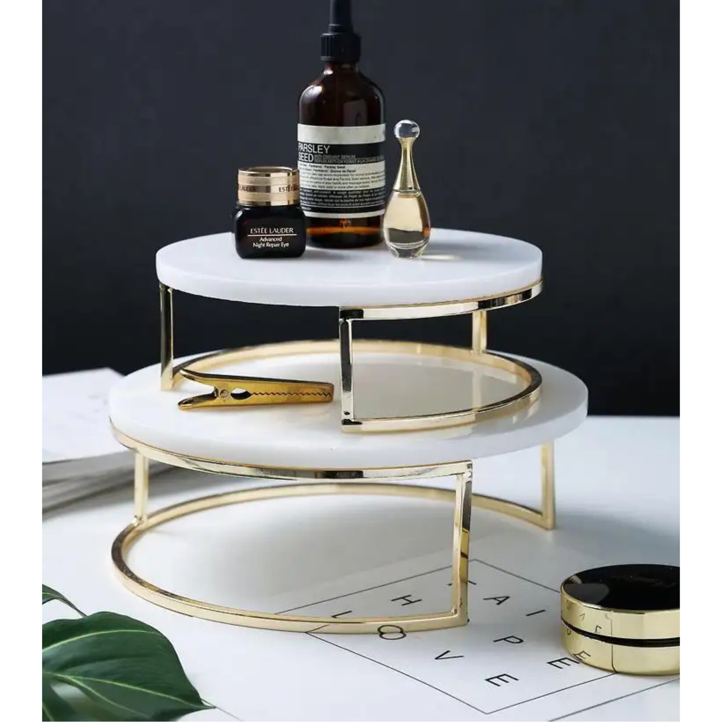 Gold-Plated High Tea Display Set