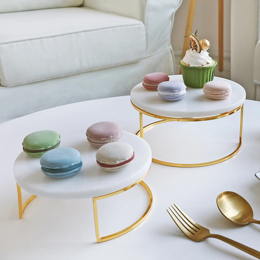 Gold-Plated High Tea Display Set