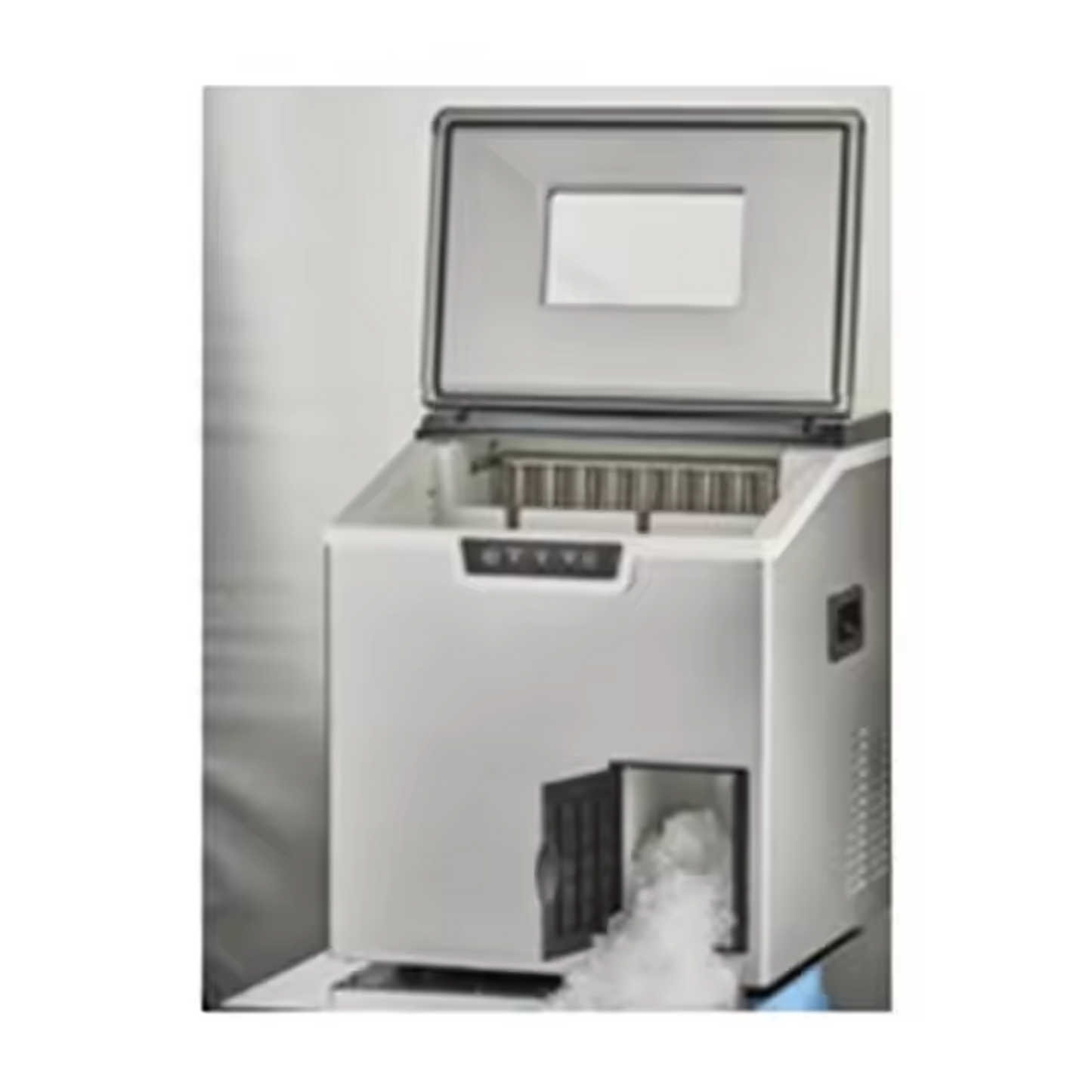High-Efficiency Ice Maker & Shaver – 20kg/24h with Multiple Water Supply Options