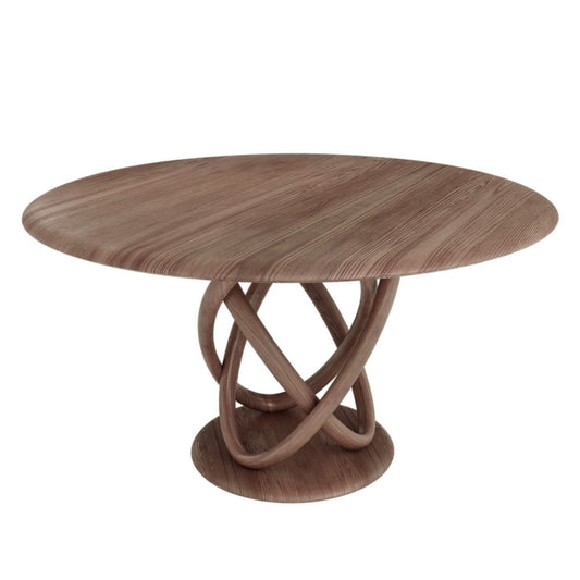 Round Modern Dining Table – Compact Design