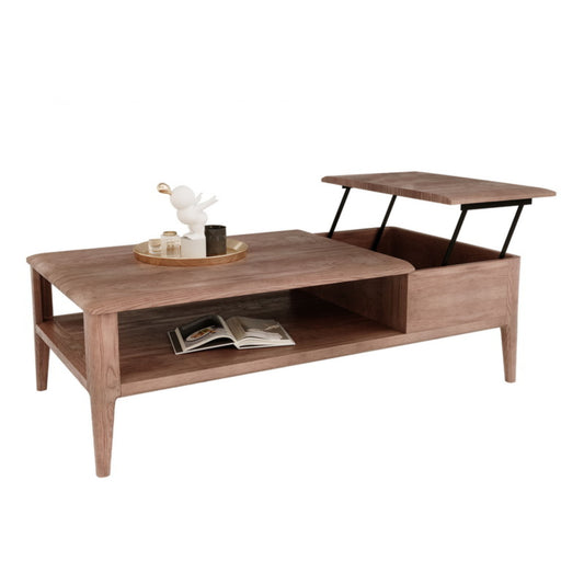 Functional Coffee Table LT7E323-A with Storage-Friendly Design