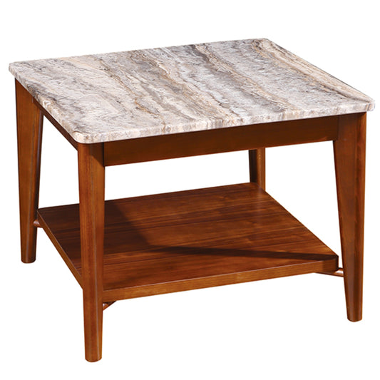 Compact Modern Coffee Table LT63108-YDM with Square Top