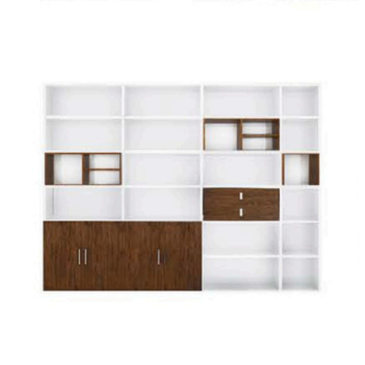 Large Modular Wall Bookcase – Custom Assembly Model – Sessa ...