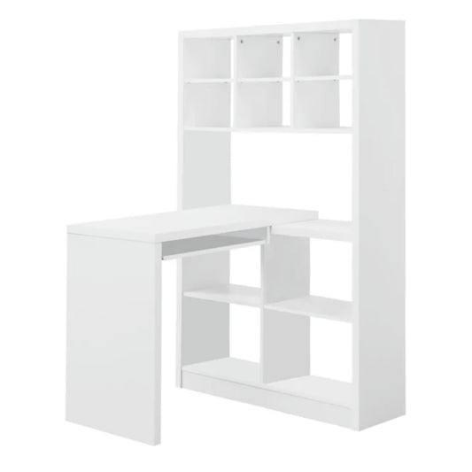 Multi-Functional Desk with Integrated Shelving Unit ST6V116+ST6V1168