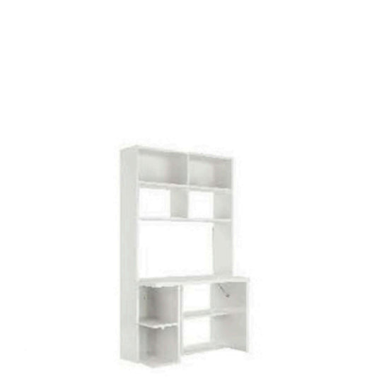 Wall-Mounted Desk with Vertical Storage ST6V116+ST6V1168