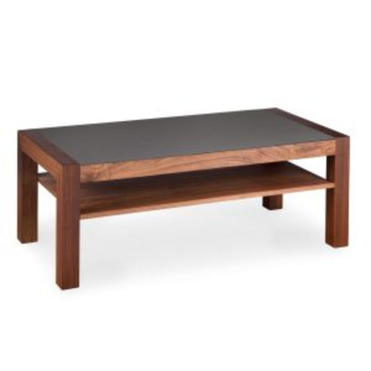 Rectangular Modern Coffee Table with Sleek Wood Finish 6LT016