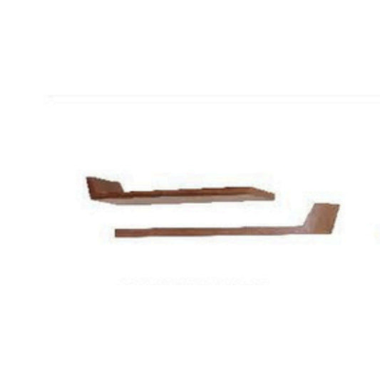 Wall-Mounted Wooden Shelf LS63224 with Slim Profile
