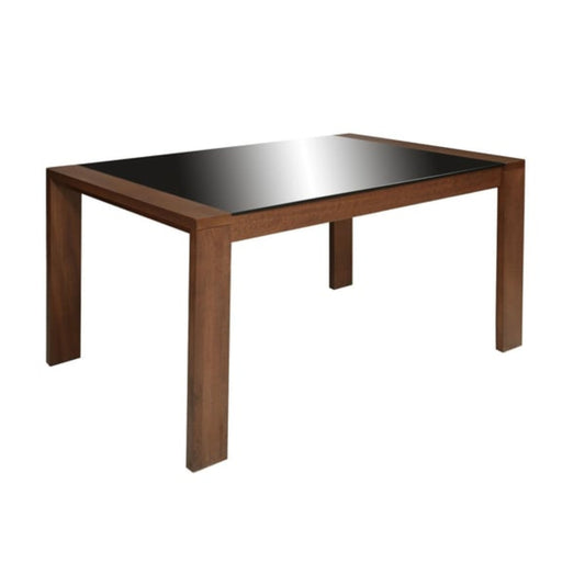 Rectangular Wooden Dining Table 6DT004 with Sturdy Base