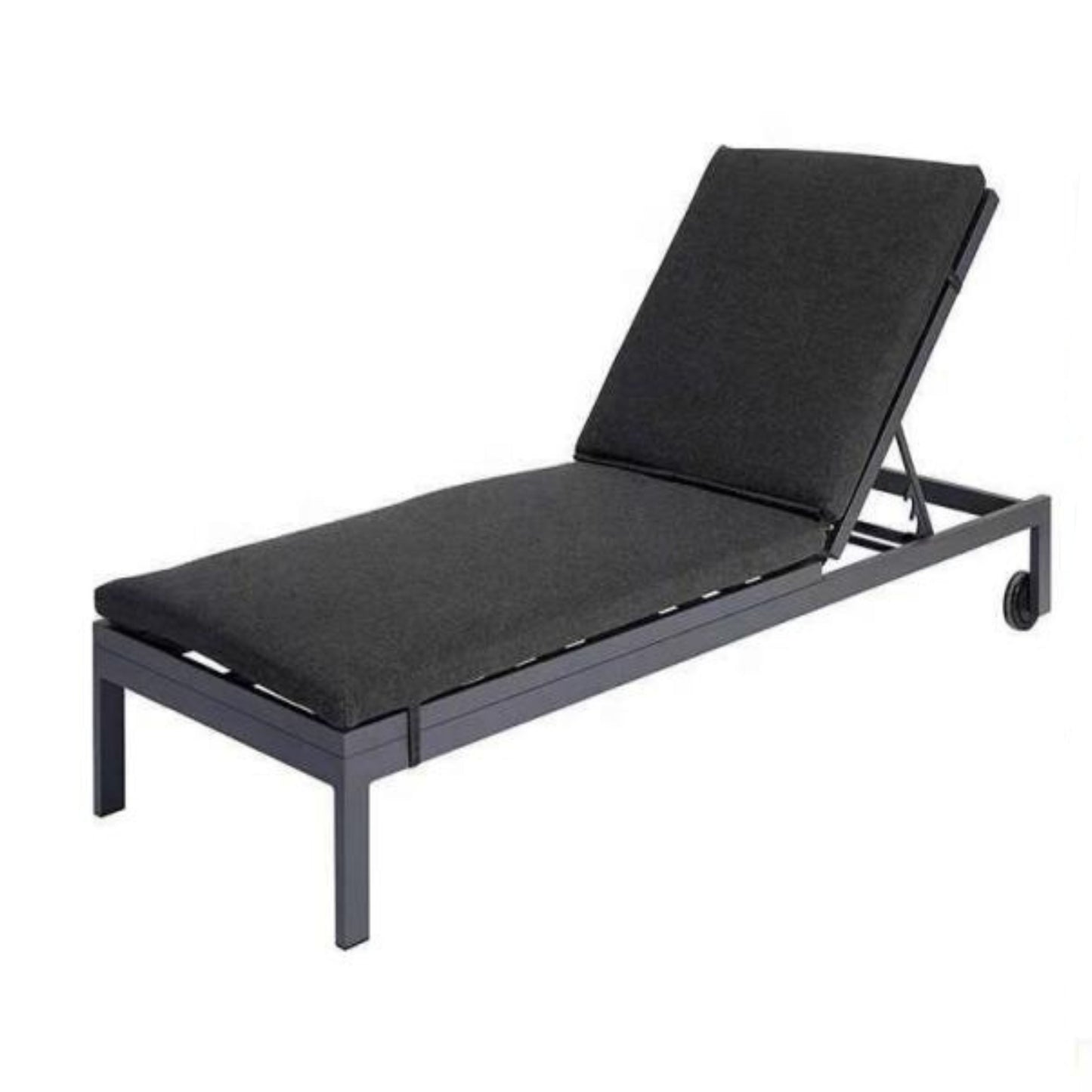 Sun Lounger with Powder-Coated Aluminum Frame Model SL-20070W