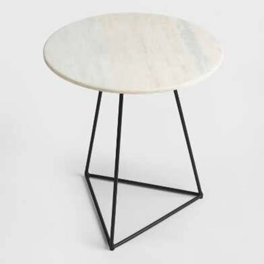 Contemporary Round End Table LT6X658-TA5146A
