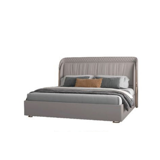 King Bed Frame KD8118 with Sturdy Wooden Design
