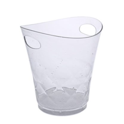 Transparent PS LED Wine Bucket – 5L Capacity