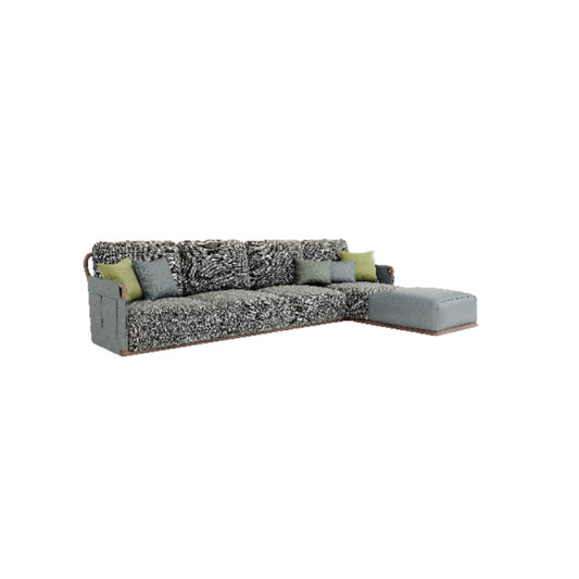 Modular L Shape Sofa KW3383 with Deep Seating Comfort