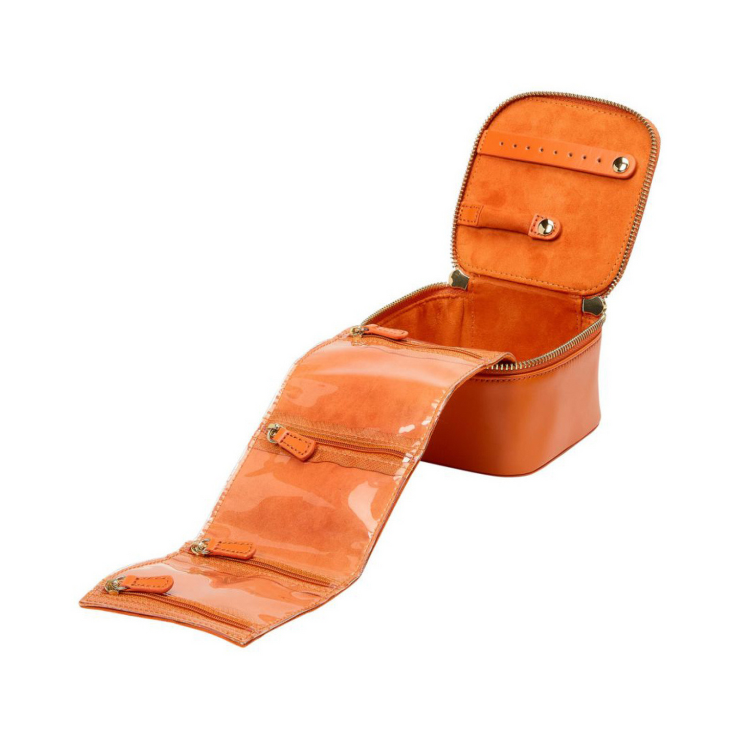 Elegant Leather Jewelry Bag for Secure Storage