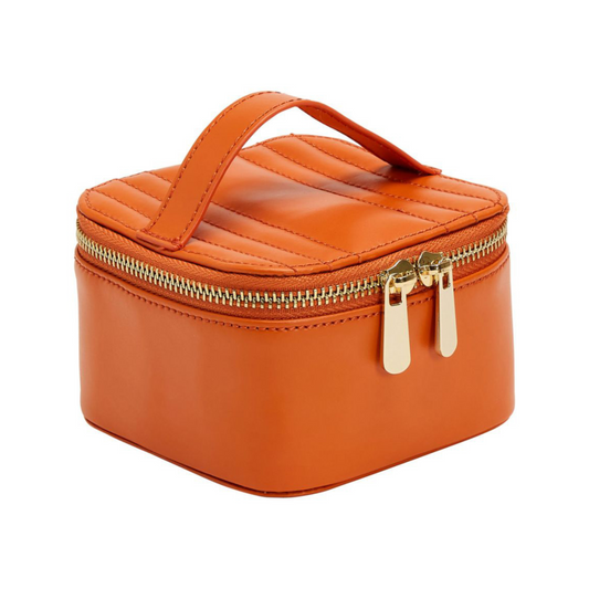 Elegant Leather Jewelry Bag for Secure Storage
