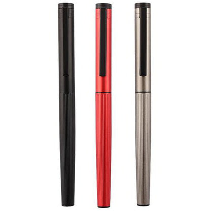Luxury Metal Ballpoint and Rollerball Pen Set