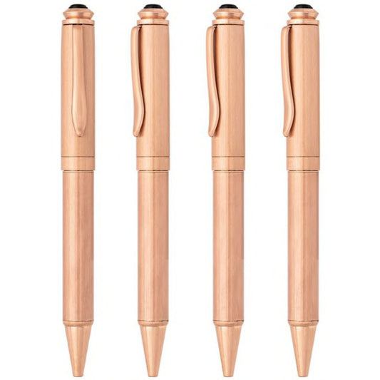 Luxury Copper and Brass Metal Ballpoint Pen for Gift